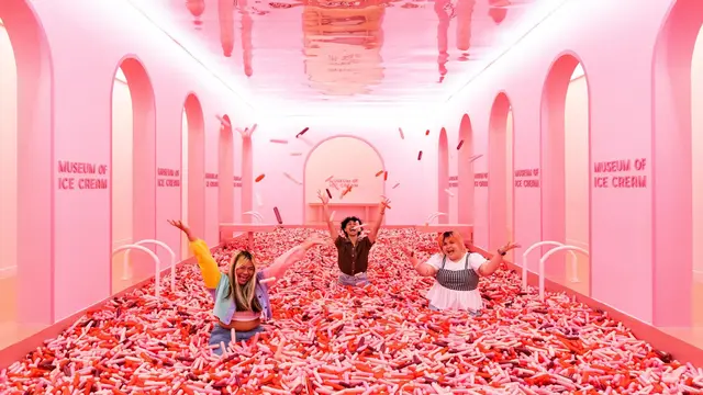 Museum of Ice Cream, Sulap Momen Pink Holiday yang Seru
