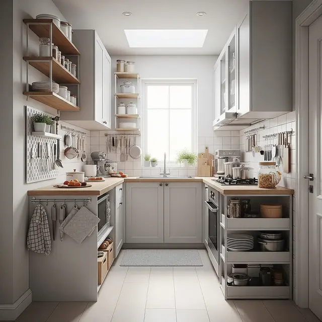 Inspirasi Dapur Budget Rp5 Juta Gaya Scandinavian di Rumah Gang Sempit