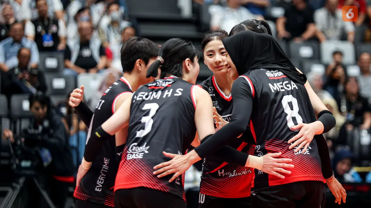 Red Sparks vs Tim Putri Indonesia All Star: Ekshibisi Fun Volleyball