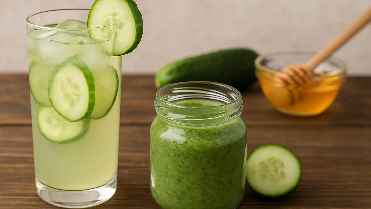 Masker dan Minuman Segar dari 2 Bahan Sisa Dapur (Foto: ChatGPT)
