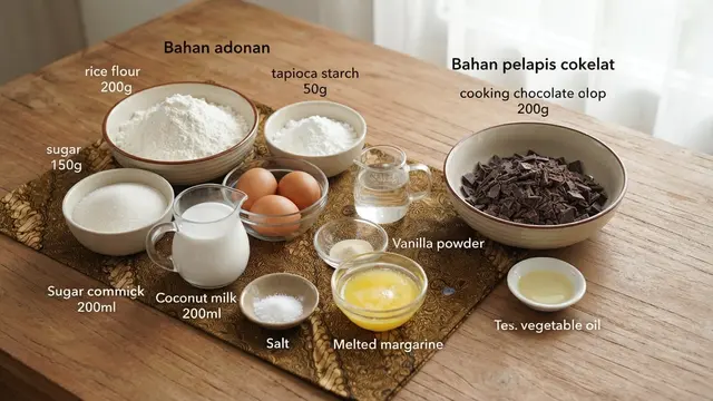 Resep Semprong Cokelat Crispy