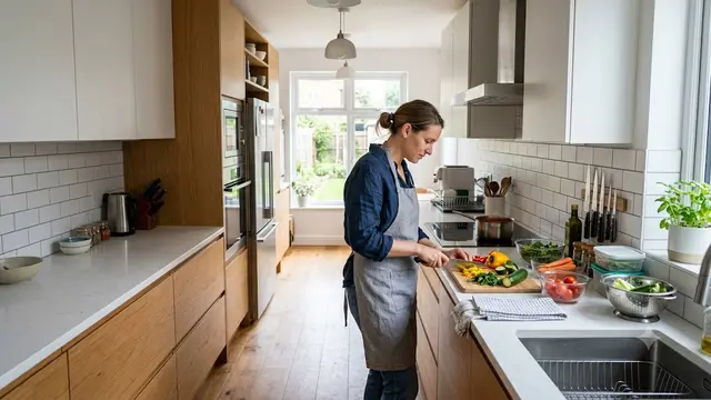 Desain Dapur yang Memudahkan Aktivitas Meal Prep/AI Generated
