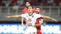Timnas Indonesia gagal memetik kemenangan atas Lebanon setelah bermain imbang tanpa gol di Stadion Gelora Bung Tomo, Surabaya, Senin (8/9/2025) malam WIB. (Bola.com/Abdul Aziz)