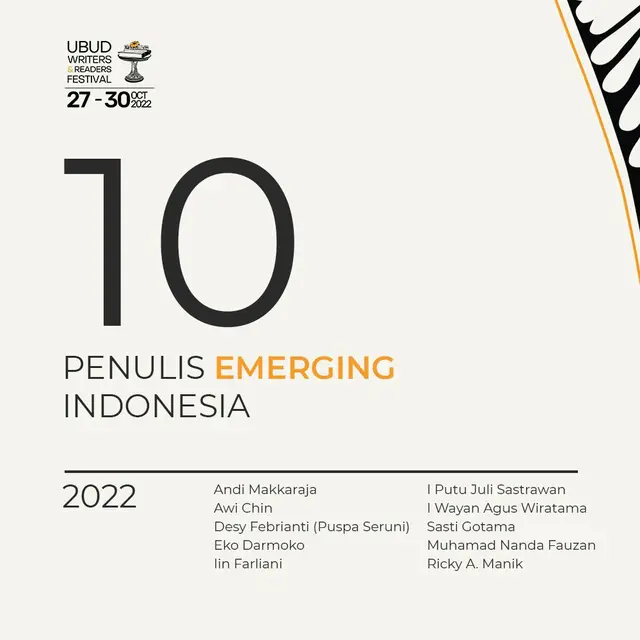 Penulis Emerging 2022