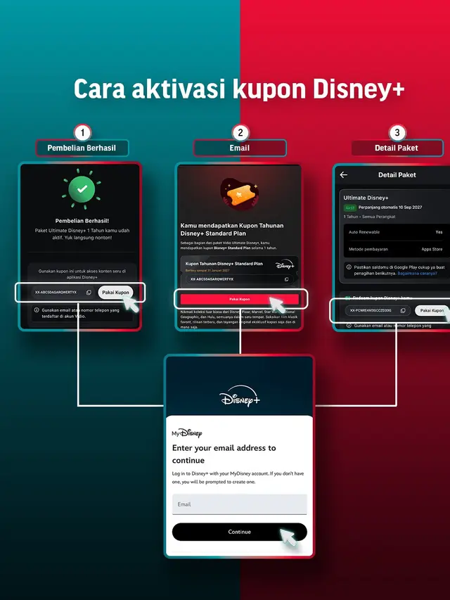 Cara Langganan Disney+ di Aplikasi Vidio