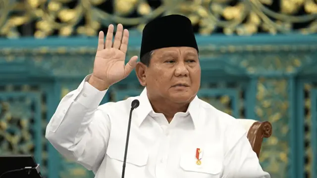 Prabowo memimpin sidang kabinet paripurna