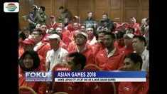 Gubernur DKI Jakarta Anies Baswedan lepas 177 atlet asal Jakarta untuk bertanding di Asian Games 2018.