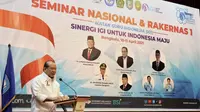 Ketua DPD RI Sampaikan 7 Harapan untuk IGI dalam Seminar Nasional di Rakernas IGI di Bengkulu