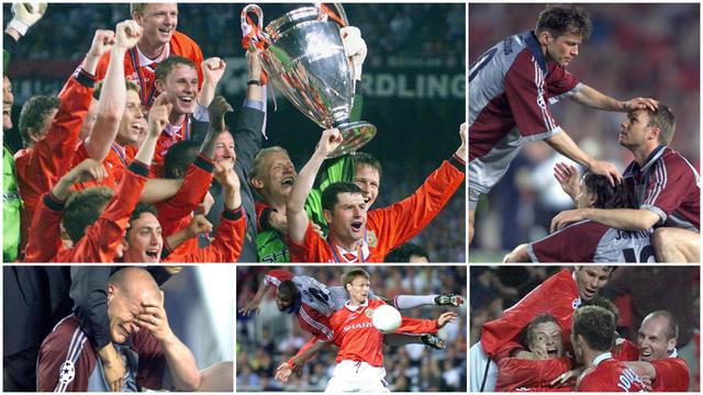 Manchester United atas Bayern Munchen di Final Liga Champions 1999