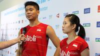 Praveen Jordan/Debby Susanto akan menantang ganda Inggris, Chris Adcock/Gabrielle Adcock, pada semifinal BWF Super Series Finals 2016, Sabtu (17/12/2016). (Humas PBSI)