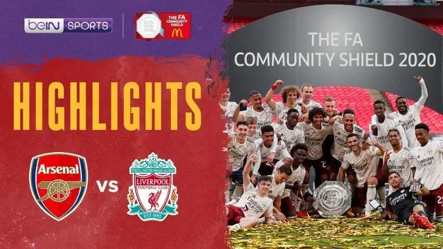VIDEO: Highlights Community Shield, Arsenal Juara Usai Kalahkan Liverpool Lewat Adu Penalti