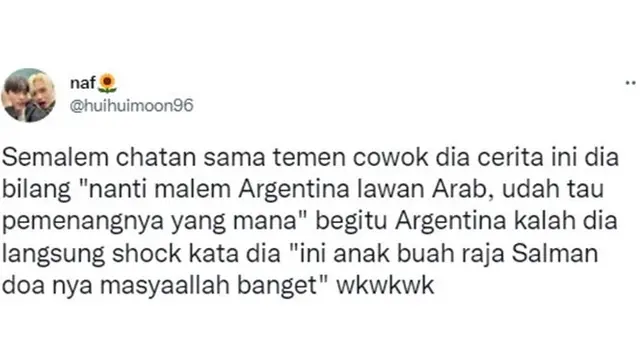 7 Cuitan Netizen Soal Raja Salman Buat Libur Nasional Usai Arab Saudi Kalahkan Argentina