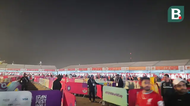 Booth Khusus Penjualan Bir di FIFA Fan Festival