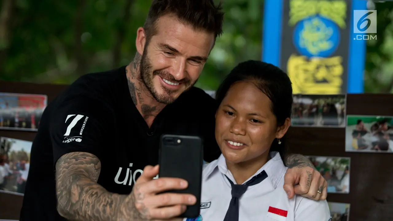 David Beckham di Semarang