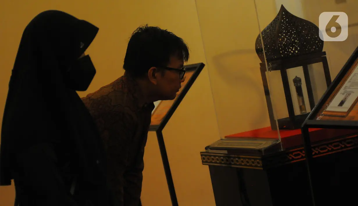 Pameran artefak barang peninggalan Rasulullah SAW dan sahabat ini diadakan sejak 20 Maret hingga 14 April 2023. (merdeka.com/Imam Buhori)