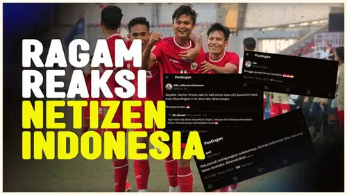 VIDEO: Reaksi Unik Netizen, Setelah Timnas Indonesia U-23 Sikat Australia di Piala Asia U-23 2024