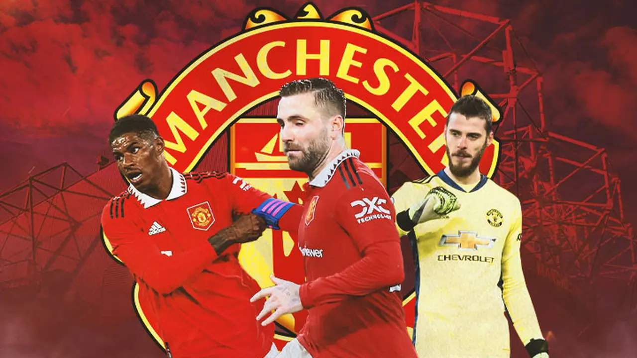 Manchester United - Marcus Rashford, Luke Shaw, David de Gea