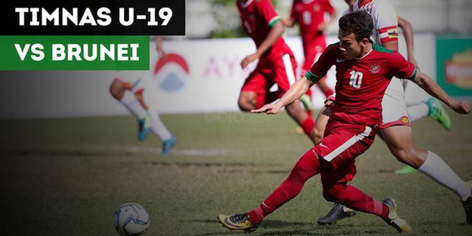 VIDEO: Highlights Piala AFF U-18, Timnas Indonesia U-19 Vs Brunei 8-0