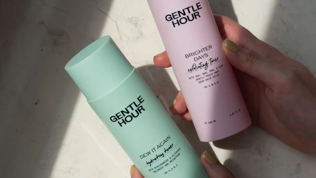 Toner Dew It Again dan Brighter Days dari Gentle Hour