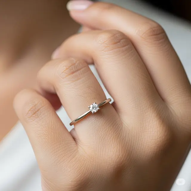 Model Cincin Emas Simple Elegan. Foto: Gemini
