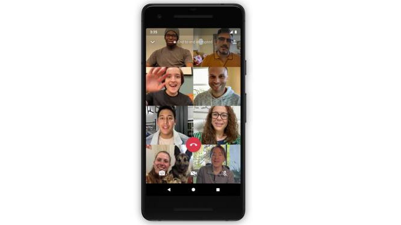 Group Call WhatsApp Kini Bisa Sampai 8 Orang. Dok: WhatsApp