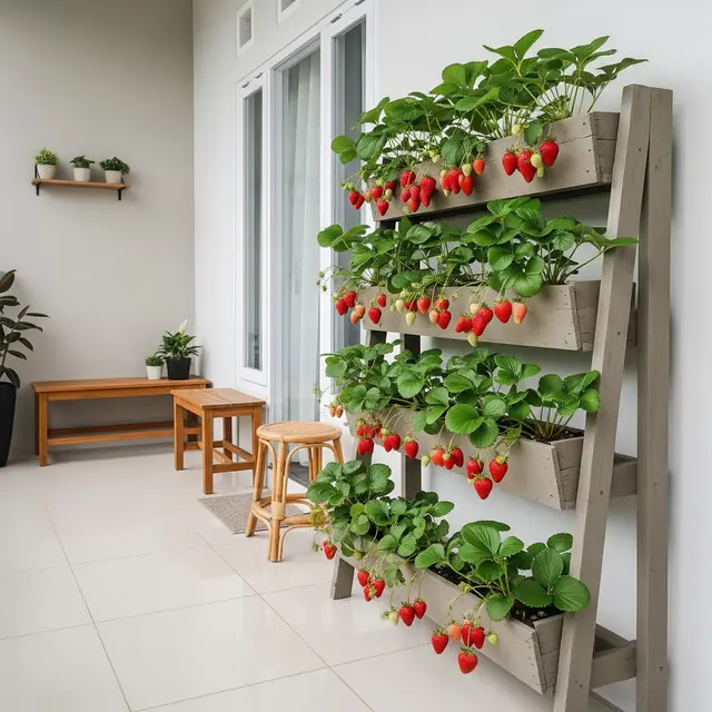 9 Model Teras Rumah dengan Pohon Buah Merambat di Tembok, Solusi Hijau Estetis