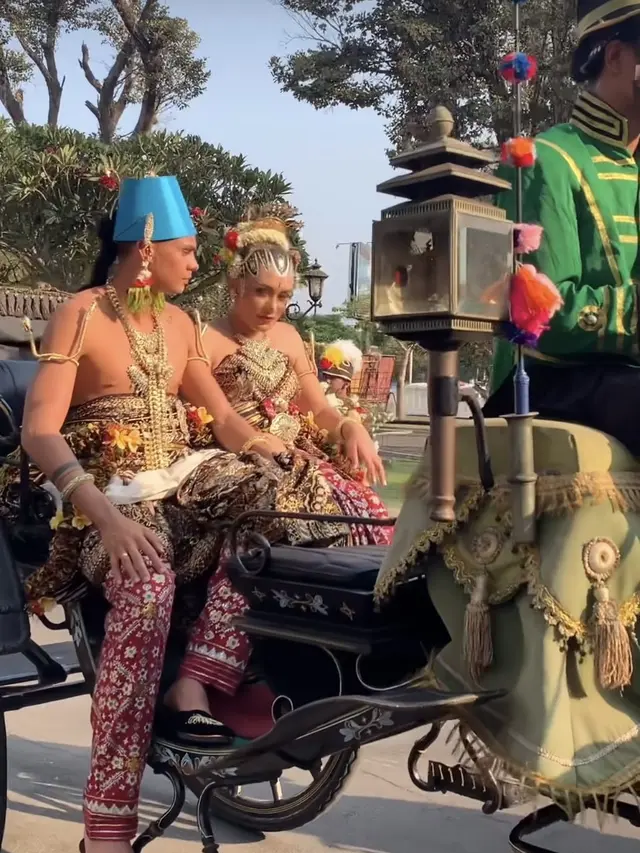 Penampilan Amanda, Putri Christian Gonzales saat Menikah dengan Rontini