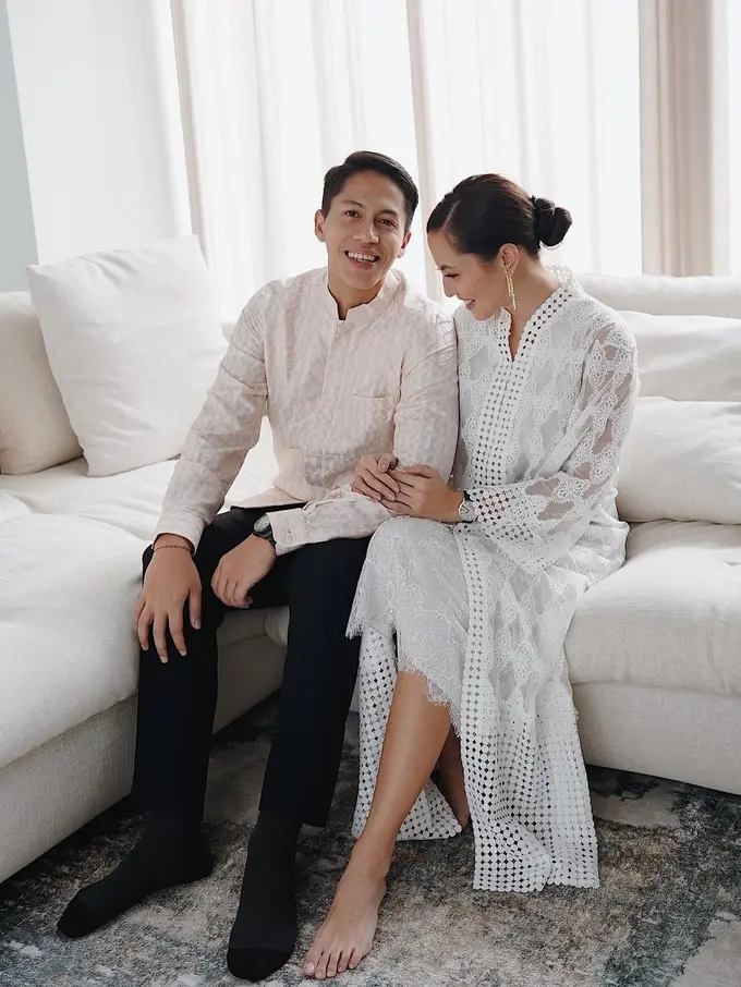 7 Momen Pevita Pearce di Pengajian dan Pernikahan Adik Arsyah Rasyid, Serasi