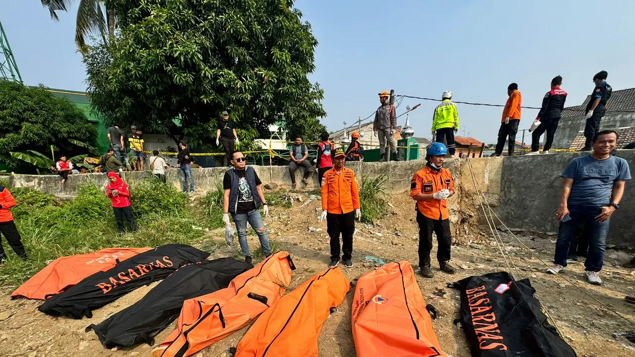 Jenazah mengambang di Kali Bekasi