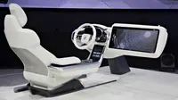 Volvo memperkenalkan desain interior konsep cerdas untuk mobil otonomos di masa depan. 