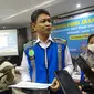 Direktur Utama PT Jasamarga Surabaya Mojokerto (JSM) sekaligus General Manager Representative Office 3 Surabaya-Gempol, Dominicus Hari Pratama. (Dian Kurniawan/Liputan6.com)