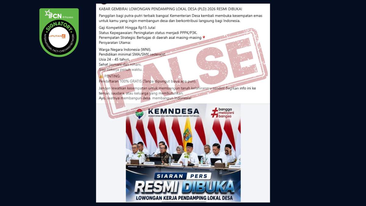 Kumpulan Hoaks Pendaftaran Lowongan Kerja Lewat WhatsApp, Cek Faktanya