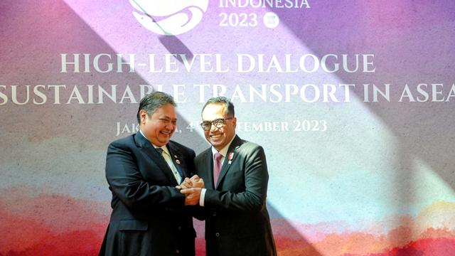 Menko Airlangga Paparkan Upaya Indonesia Mewujudkan Transportasi Berkelanjutan
