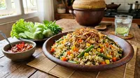 Resep Nasi Liwet Sayur Gurih yang Praktis Sekali Masak