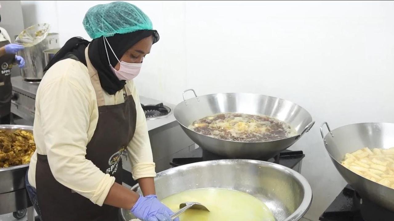 Dapur SPPG di Jayapura Papua