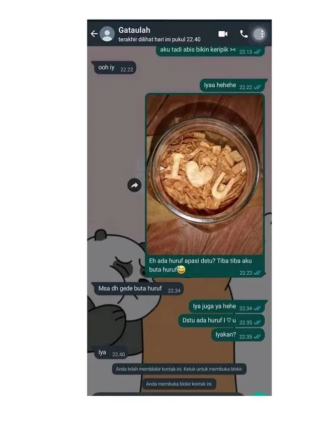 6 Chat Gebetan Kirim Foto Makanan Ini Ujungnya Bikin Geleng Kepala