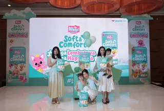 Peluncuran Baby Happy Sodt & Comfort, popok nyaman untuk kulit bayi. (foto: WingsCare.dok)