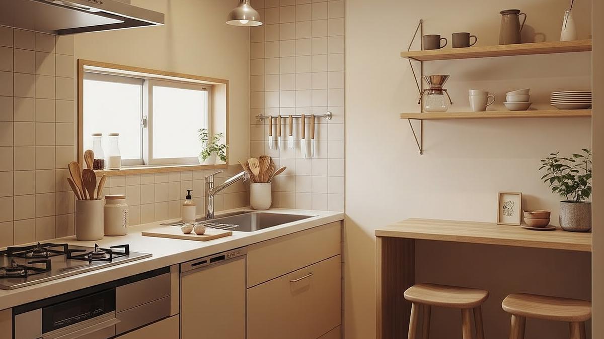 8 Inspirasi Dapur Kecil Ala Cafe Mini di Rumah Kontrakan Budget 20 Juta