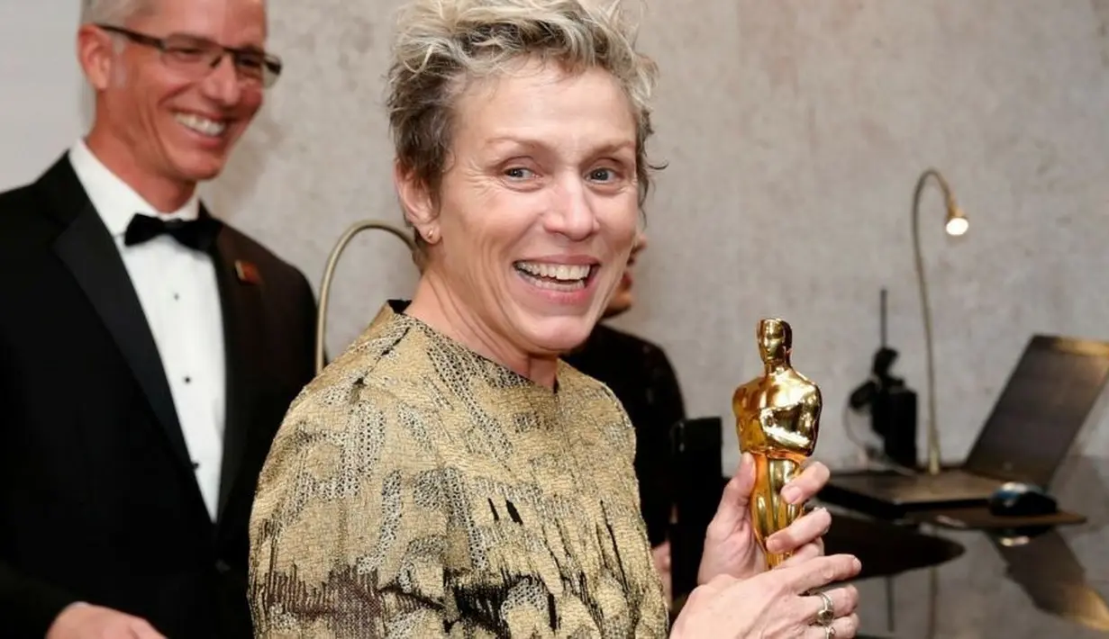 Kendati demikian, hal perpisahan Frances dan juga piala Oscarnya tak berlangsung lama. (Fox News)