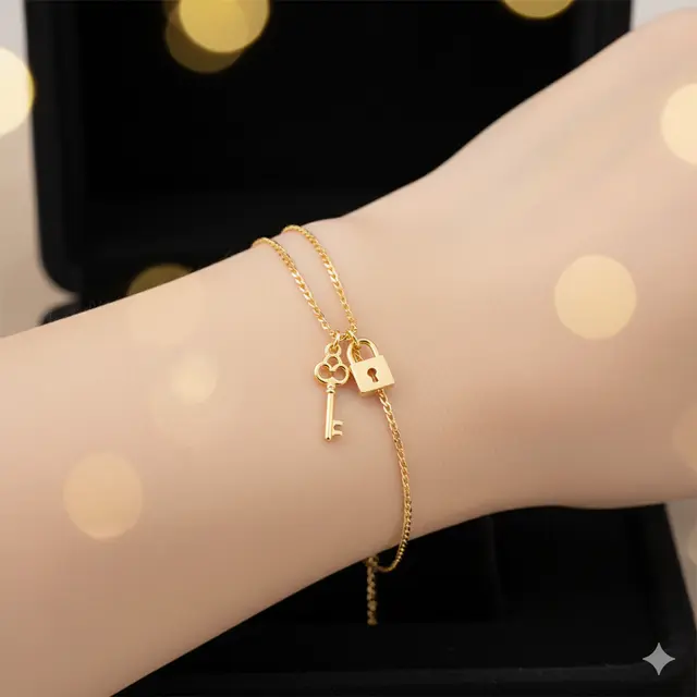 Gelang Emas 2 Gram Rantai Kecil