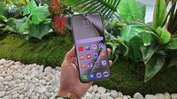 Huawei Pura 70 Ultra memiliki layar kokoh tahan baret berkat penggunaan Kunlun Glass Protection (Liputan6.com/ Agustin Setyo wardani)