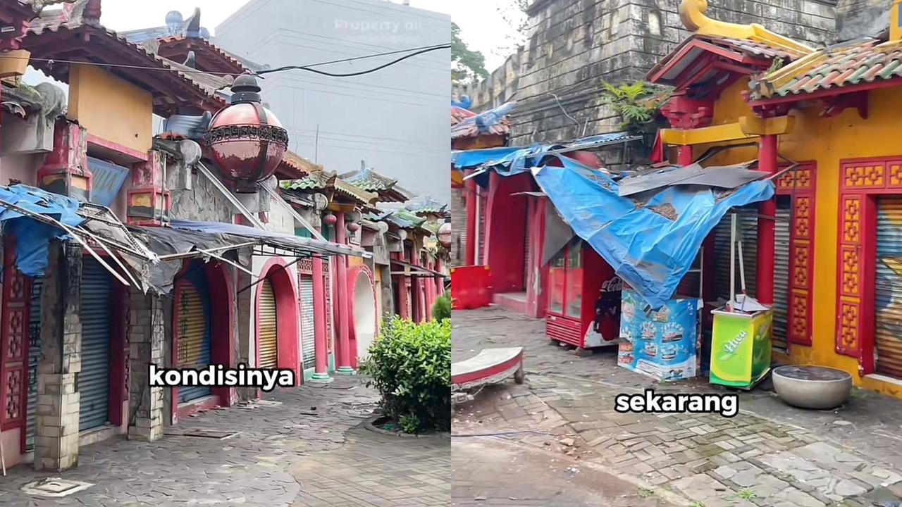 Kondisi Kampung China di Kota Wisata, Gunung Putri Bogor yang kini memperihatinkan