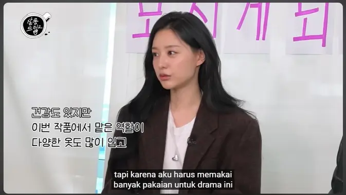 Kim Ji Won Rela Tidak Makan Makanan Berat demi Jaga Penampilan di Drama Korea 'Queen of Tears' (youtube.com/@TEO_universe)