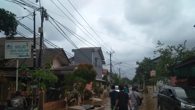 Banjir di Ciledug Indah.