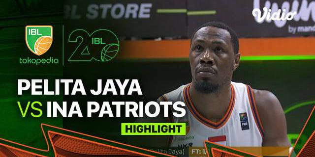 VIDEO: Highlights IBL 2023, Pelita Jaya Tundukkan Indonesia Patriots 78-66