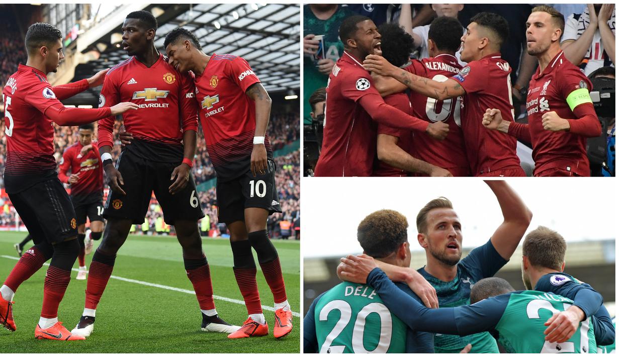 Wikipedia merupakan proyek ensiklopedia multibahasa dalam jaringan yang bebas dan terbuka yang diantaranya juga berisi tentang data klub sepak bola. Berikut ini tujuh klub Premier League yang paling dicari via Wikipedia. (Kolase Foto dari AFP)