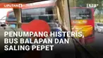 Aksi ugal-ugalan sopir bus kembali terjadi, melibatkan dua bus di Jalan Lamongan-Surabaya pada Sabtu (18/11/2023). Dua bus berebut jalur dan saling menyalip ketika melaju. Perekam dan penumpang lainnya mulai histeris ketika dua bus saling pepet dalam...
