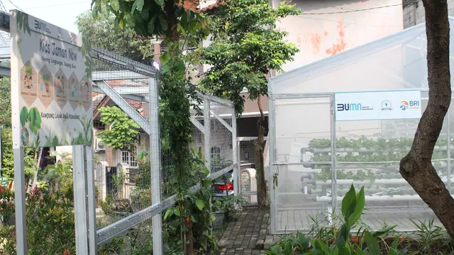 Kampung Hijau Kemuning Tangerang Sulap Lahan Sempit Jadi Makin Produktif
