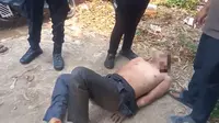 Pencuri Bawa Pistol Mainan Babak Belur Diamuk Warga