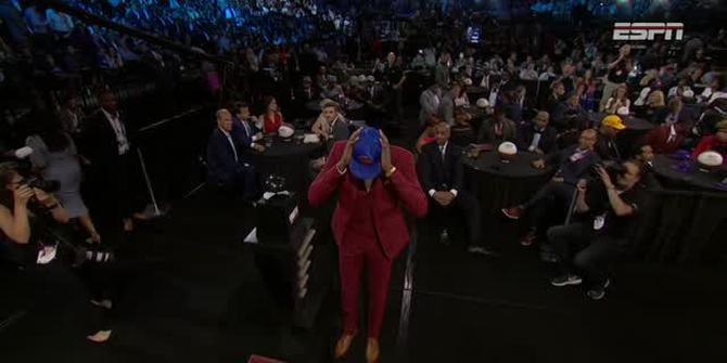 VIDEO: Frank Ntilikina Drafted 8th Overall by New York Knicks